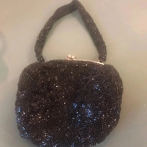 Valerie Stevens beaded evening bag. - Picture 1 of 4